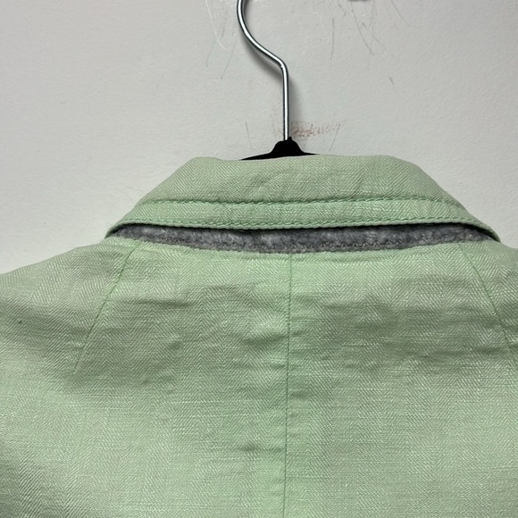 J. CREW lined linen jacket in mint green size 0 - Picture 11 of 13